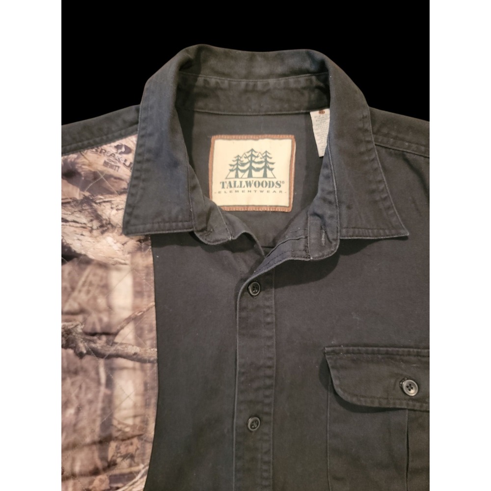 Tallwoods Shooting Shirt Element Wear  XL Break Up Camo Button Up